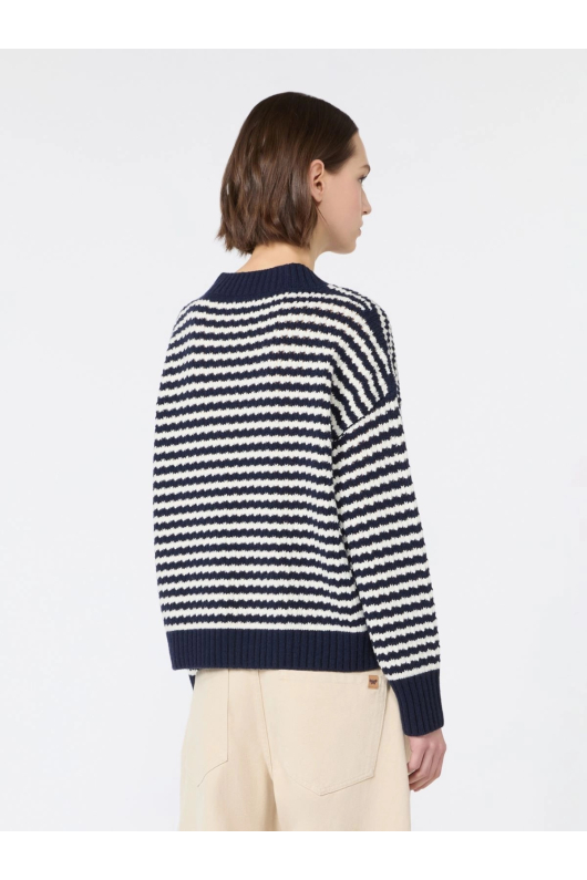 PULOVER NAVY CU DUNGI