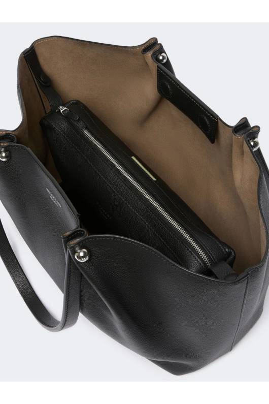 GEANTA MARE, NEAGRA DIN PIELE